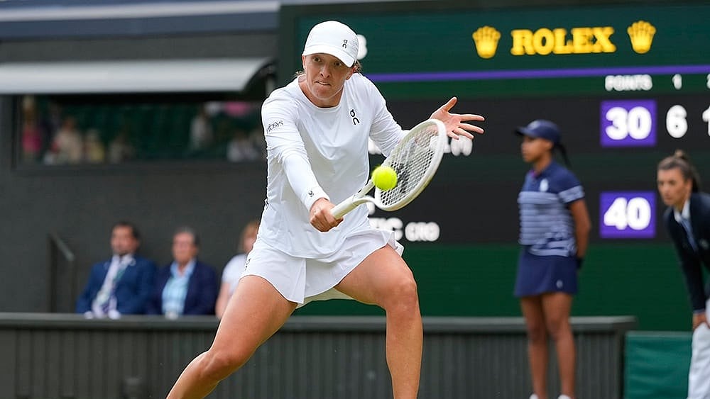 | Photo: AP/Kirsty Wigglesworth : Iga Swiatek Vs Amanda Anisimova Live Streaming, WTA Wimbledon 2025 Final: Where to watch women's singles final.